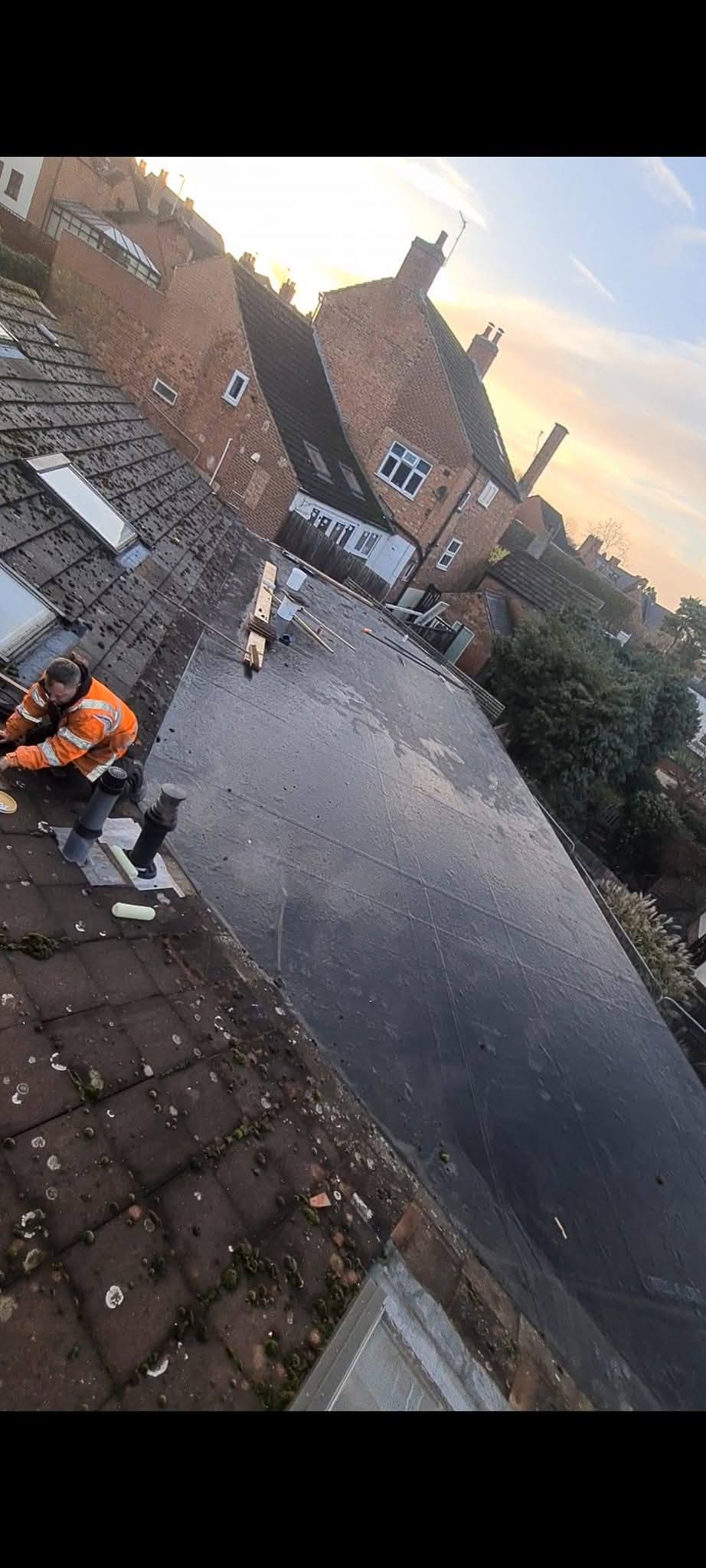 EPDM rubber roofing West Bridgford — ADS Roofing Services