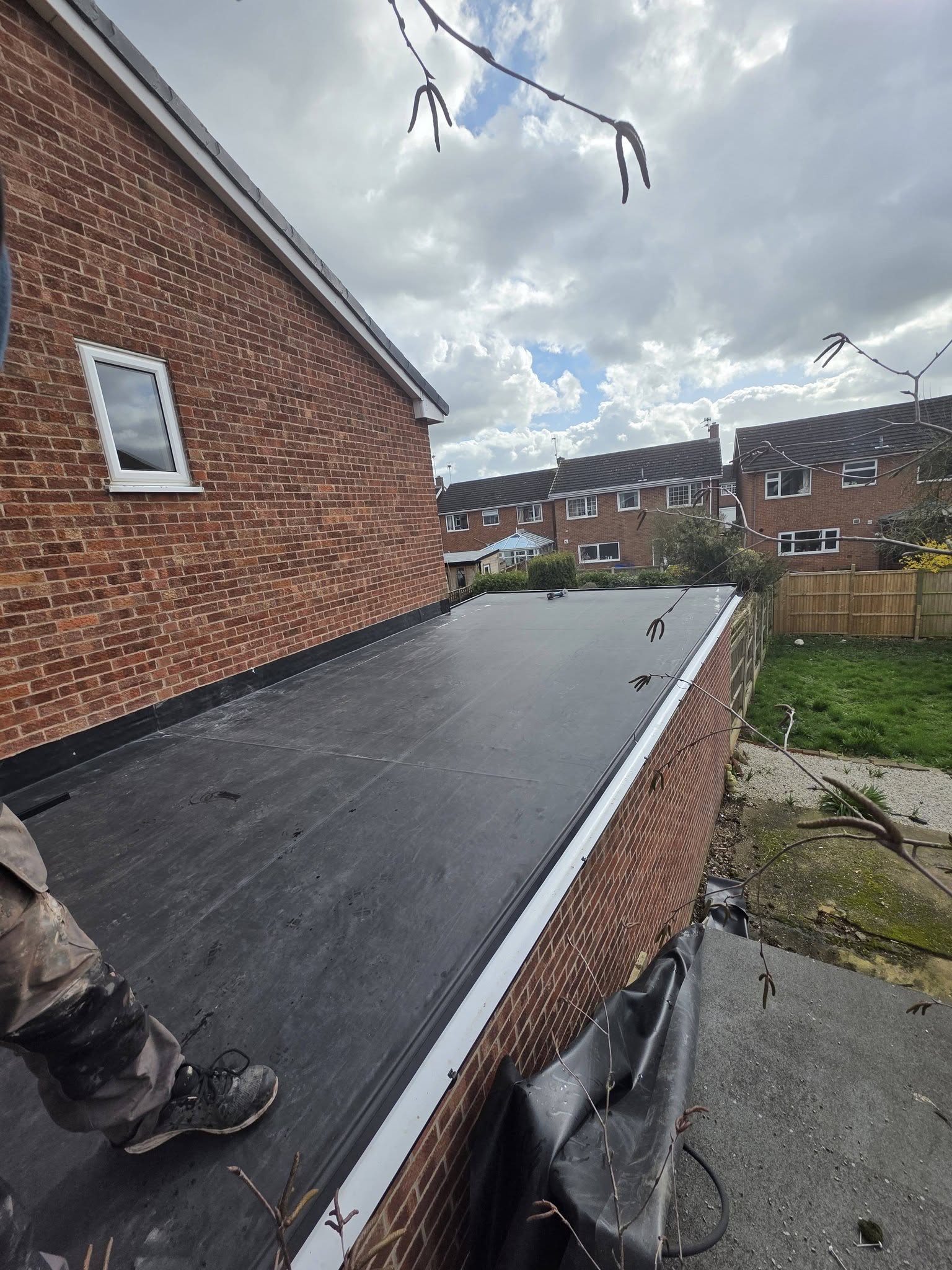 EPDM rubber roofing Keyworth — ADS Roofing Services